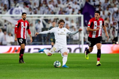 FÚTBOL GETAFE-REAL MADRID Zidane elige a Modric, Valverde en el banquillo; Fajr y Ángel, titulares