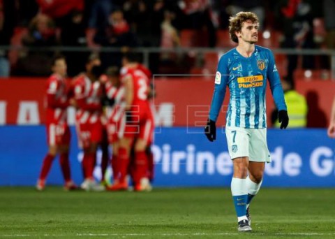 FÚTBOL GIRONA – ATLÉTICO DE MADRID 1-1. El Atlético sigue sin ganar al Girona y el Wanda decidirá la eliminatoria