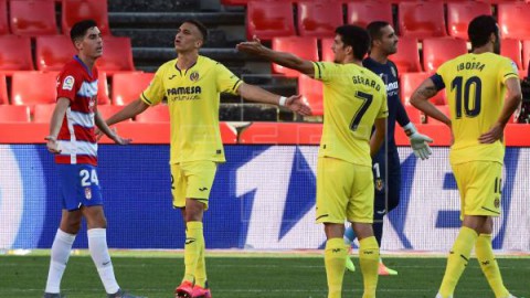 FÚTBOL GRANADA-VILLARREAL 0-1. Gerard Moreno confirma el buen momento del Villarreal
