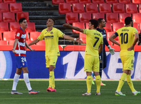 FÚTBOL GRANADA-VILLARREAL 0-1. Gerard Moreno confirma el buen momento del Villarreal