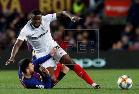 FÚTBOL LA LIGA SANTANDER  Prueba exigente para el Barcelona en el Ramón Sánchez Pizjuán