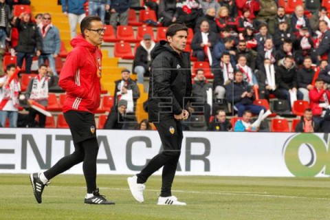 FÚTBOL LALIGA LaLiga denunciará autores insultos graves a Marcelino en Vallecas