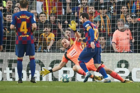 FÚTBOL LALIGA SANTANDER Messi, líder al clásico