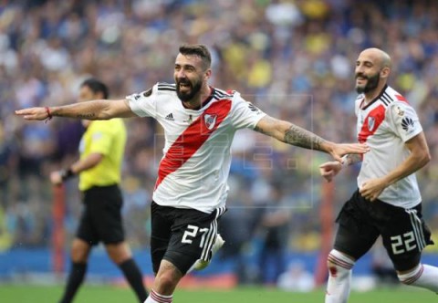 FÚTBOL LIBERTADORES 2-2. Boca y River definirán el título de la Libertadores en el Monumental