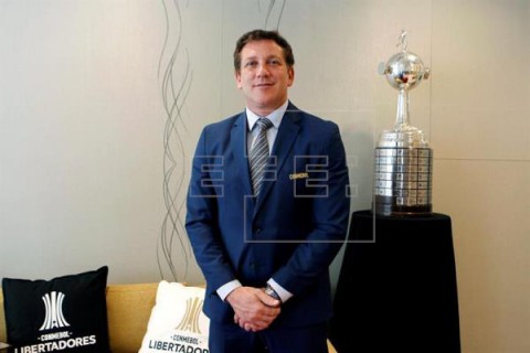 FÚTBOL LIBERTADORES  Alejandro Domínguez: `No vamos a parar el balón por los violentos`
