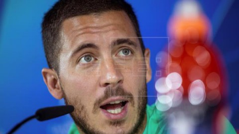 FÚTBOL LIGA CAMPEONES: REAL MADRID-BRUJAS Hazard: `Me falta un gol o una asistencia para empezar a remontar`