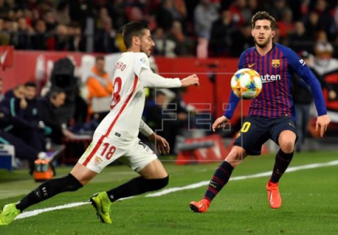 FÚTBOL LIGA CAMPEONES Terrier y Sergi Roberto, novedades en las alineaciones