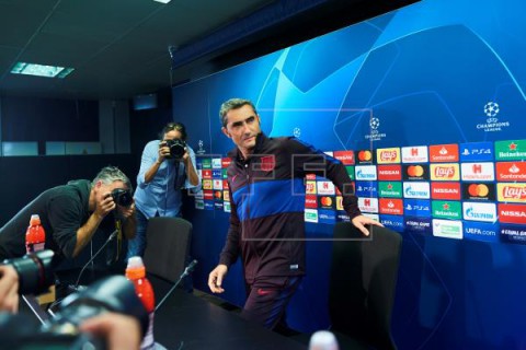 FÚTBOL LIGA CAMPEONES Valverde: `Cualquiera de los otros del grupo se cambiaría por nosotros`