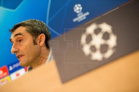 FÚTBOL LIGA CAMPEONES Valverde: `Queremos ganar la `Champions`, pero como los otros grandes clubes`