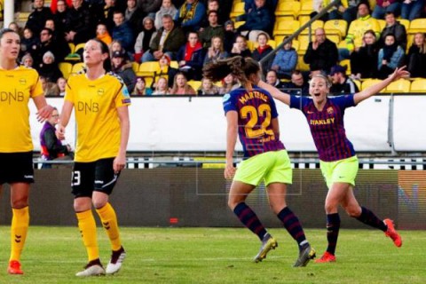 FÚTBOL LIGA DE CAMPEONES 0-1. El Barcelona sella su pase a semifinales sin pasar apuros