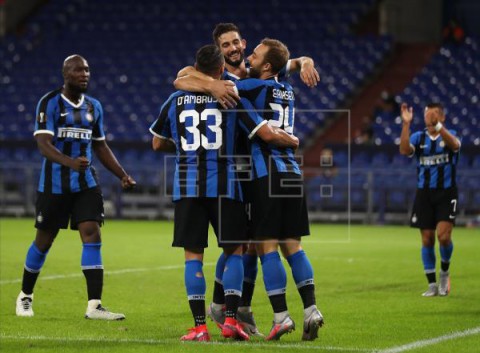 FÚTBOL LIGA EUROPA Inter, verdugo del Getafe, United, Copenhague y Shakhtar, a cuartos de final