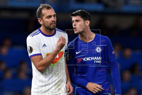 FÚTBOL LIGA EUROPA Villarreal y Sevilla se apuntan a la plaga rusa; Morata rescata al Chelsea