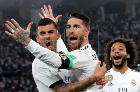 FÚTBOL MUNDIAL CLUBES 4-1. El Real Madrid exhibe el poderío del campeón