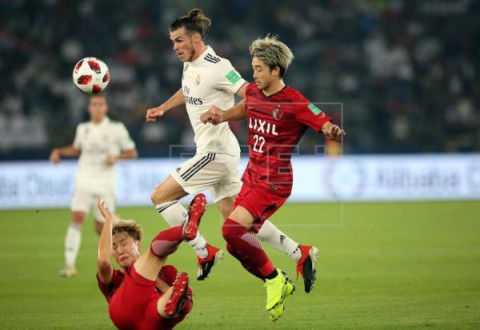 FÚTBOL MUNDIAL CLUBES Bale adelanta al Real Madrid al borde del descanso (0-1)