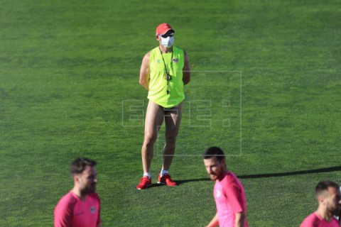 FÚTBOL RAYO La plantilla del Rayo vuelve a entrenar tras salir del ERTE