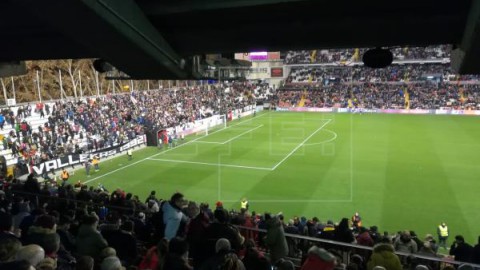 FÚTBOL RAYO-ALBACETE El partido entre el Rayo y Albacete se suspende por insultos a Zozulya