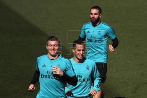 FÚTBOL REAL MADRID Carvajal, rotura muscular; Lucas Vázquez lesión en el muslo