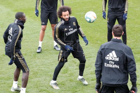 FÚTBOL REAL MADRID El Madrid cierra 2019 con Marcelo y Lucas ultimando su recuperación