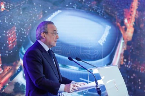 FÚTBOL REAL MADRID Florentino Pérez: `El nuevo Bernabéu será el mejor estadio del mundo`