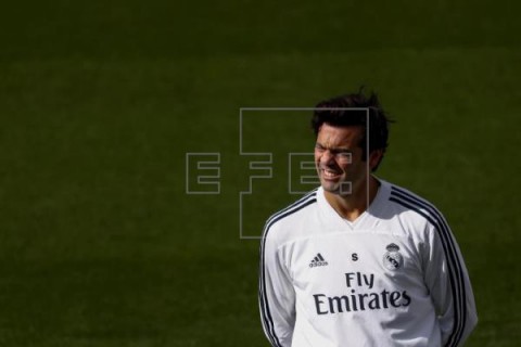 FÚTBOL REAL MADRID Solari prepara su estreno en `Champions` sin recuperar a ningún lesionado
