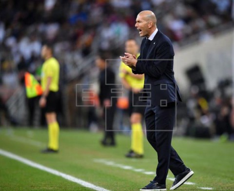 FÚTBOL REAL MADRID Zidane, Valverde y Courtois, los grandes vencedores de la Supercopa