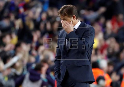 FÚTBOL REAL MADRID  Lopetegui: `Estoy triste, pero tengo fuerzas para seguir`