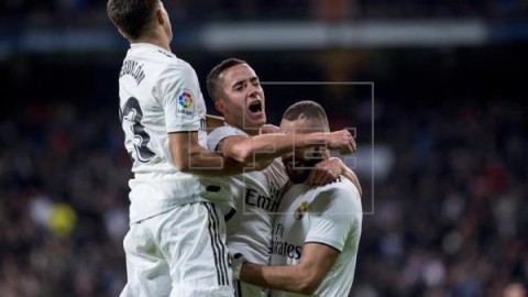 FÚTBOL REAL MADRID-VALENCIA  2-0. El Real Madrid aumenta el compromiso