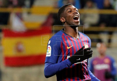 FÚTBOL SANCIONES Dembelé suspendido con dos partidos, se pierde el Clásico