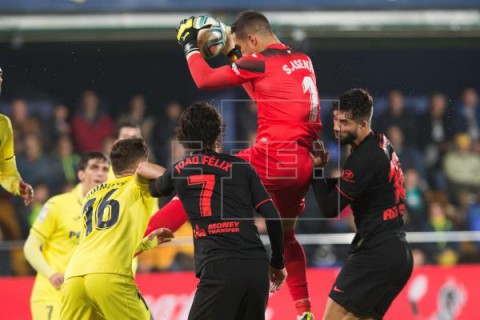 FÚTBOL VILLARREAL-ATLÉTICO DE MADRID 0-0. Ni Villarreal ni Atlético alivian sus dudas