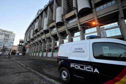 LIGA CAMPEONES Unos 1.600 efectivos para dar seguridad al Real Madrid-París Saint Germain