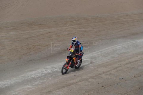 MOTO DAKAR Barreda se mantiene líder del Dakar tras el triunfo de Walkner en la segunda etapa