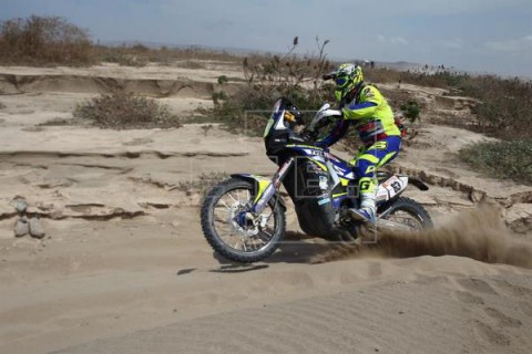 MOTO DAKAR  El español Lorenzo Santolino, revelación de la primera semana del Dakar