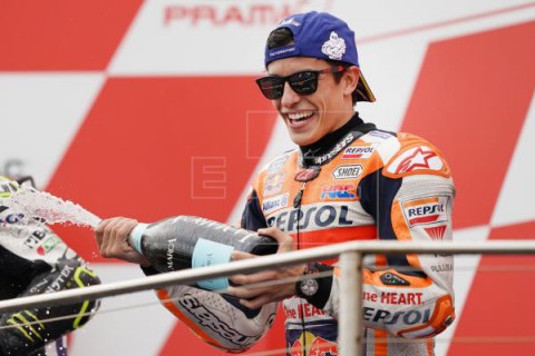 MOTOCICLISMO G.P. AUSTRALIA MOTOGP Márquez no perdona una