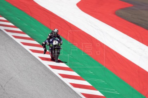 MOTOCICLISMO G.P. ESTIRIA MOTOGP Bandera roja por el accidente de Maverick Viñales