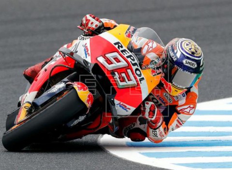 MOTOCICLISMO GP JAPÓN MOTOGP Márquez cede terreno en la primera tanda libre ante Dovizioso