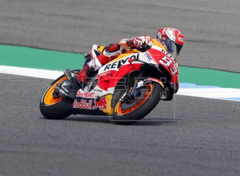 MOTOCICLISMO G.P. TAILANDIA MOTOGP Victoria disputada de Marc Márquez