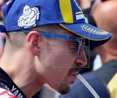 MOTOCICLISMO G.P. TAILANDIA MOTOGP Viñales el más rápido, Márquez salta por los aires