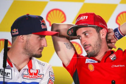 MOTOCICLISMO MOTOGP Duelo Ducati en cabeza, Miller y Dovizioso