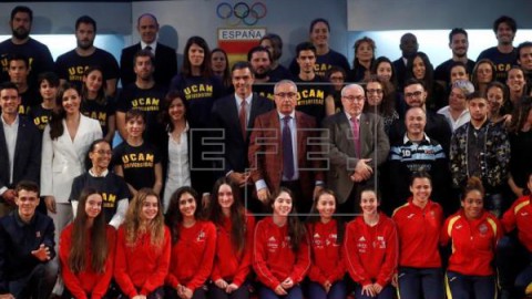 OLIMPISMO COE Pedro Sánchez defiende `una política de Estado` para el deporte