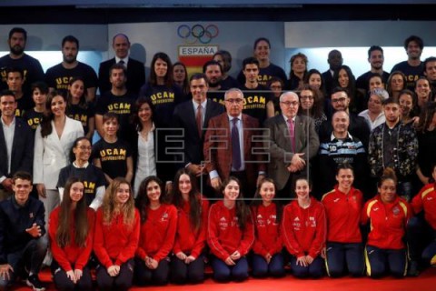 OLIMPISMO COE Pedro Sánchez defiende `una política de Estado` para el deporte