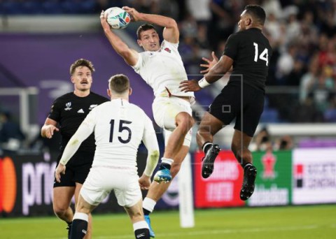 RUGBY MUNDIAL 19-7. Una Inglaterra inexpugnable vence a Nueva Zelanda y jugará la final