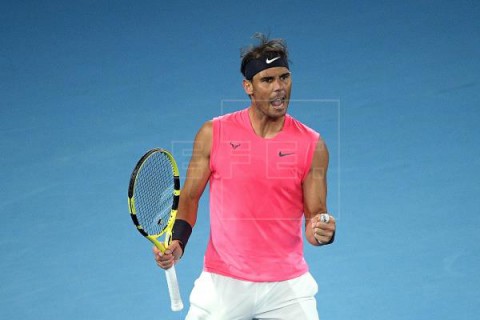 TENIS ABIERTO AUSTRALIA Nadal, Medvedev, Thiem y Zverev dan un paso hacia tercera ronda