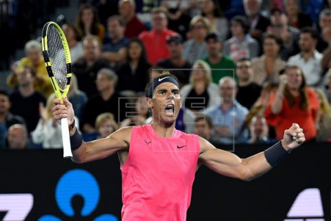 TENIS ABIERTO AUSTRALIA Nadal termina con un motivado Kyrgios y se enfrentará con Thiem