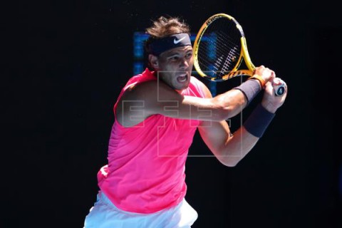 TENIS ABIERTO AUSTRALIA Un correcto Nadal supera con comodidad a Dellien en primera ronda