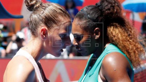 TENIS ABIERTO DE AUSTRALIA (F) Pliskova firma una remontada histórica para eliminar a Serena