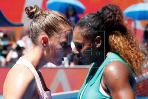 TENIS ABIERTO DE AUSTRALIA (F) Pliskova firma una remontada histórica para eliminar a Serena