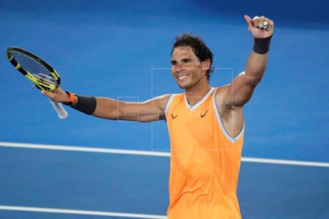 TENIS ABIERTO DE AUSTRALIA Nadal fulmina a Ebden y accede a tercera ronda contra De Miñaur