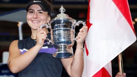 TENIS ABIERTO EEUU Una indomable Andreescu supera a Serena Williams y gana el Abierto de EE.UU.