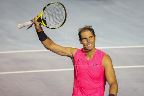 TENIS ABIERTO MEXICANO Rafa Nadal vence a Andújar y accede a los octavos de final en Acapulco