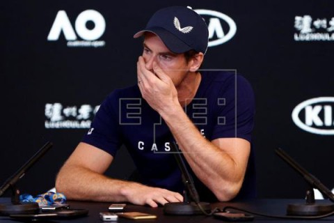 TENIS AUSTRALIA  Murray dice que tiene intención de retirarse tras Wimbledon